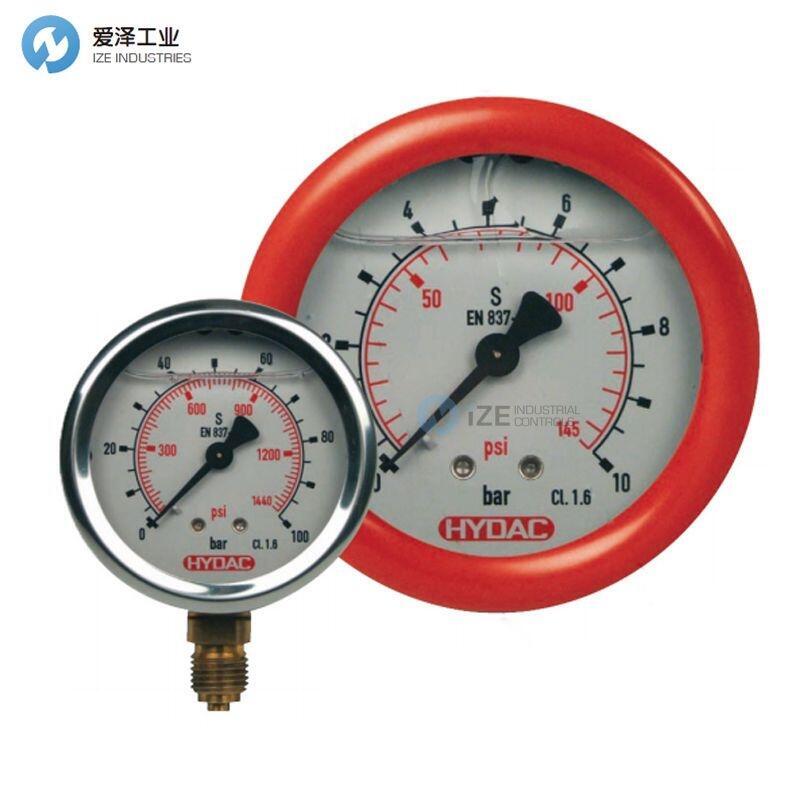 HYDAC耐震壓力表YHM100-10-B-M20x1.5-FF